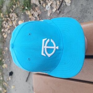 New Era 59FIFTY MLB Minnesota Twins Embroidered Logo Sunwash Blue Fitted Cap 7